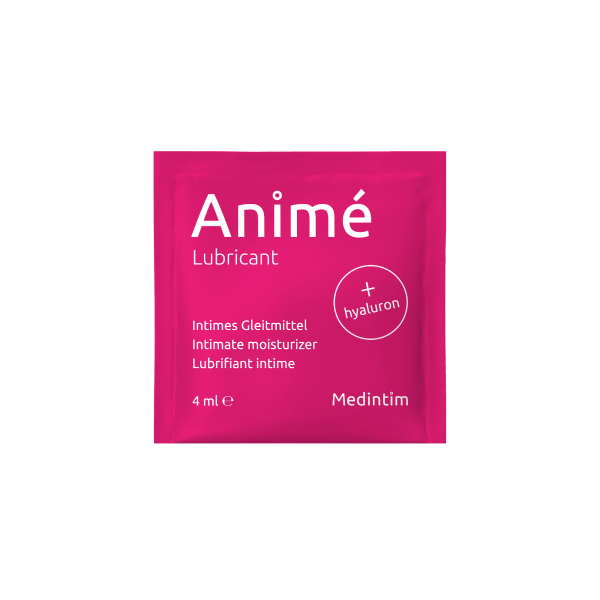 Vattenbaserat glidmedel sachet(4 ml), Animé 