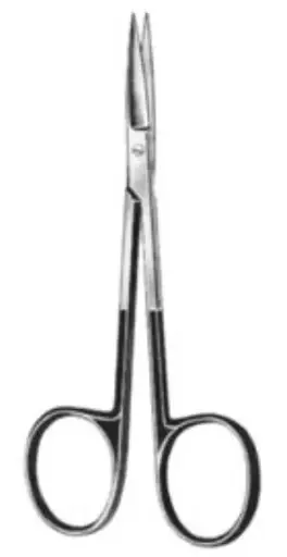 [09981-11] Supercutscissor Iris, 11 cm curved